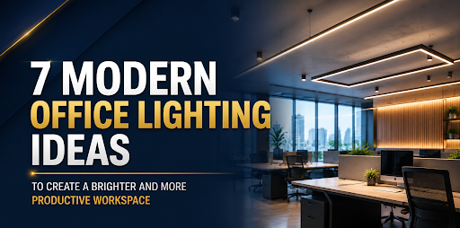 7 Modern Office Lighting Ideas to Create a Brighter and More Productive Workspace