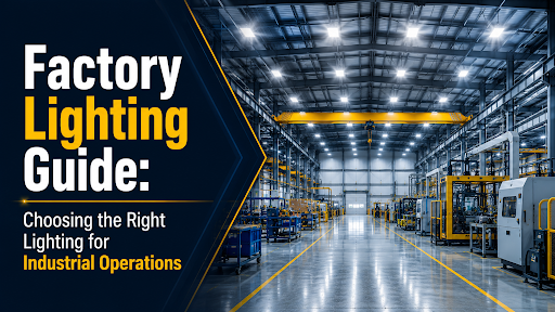 Factory Lighting Guide: Choosing the Right Lighting for Industrial Operations